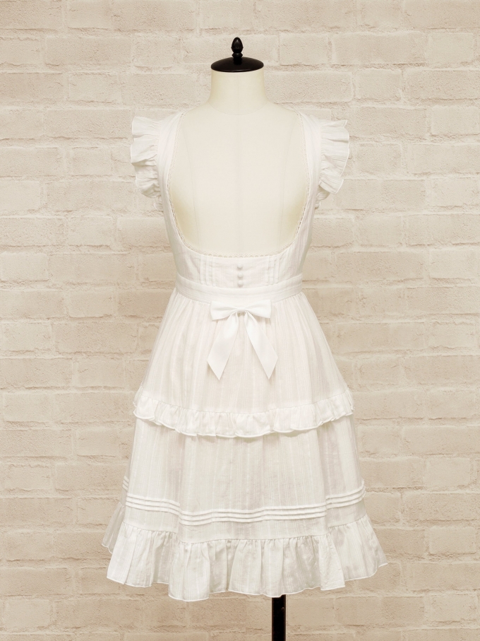 Marchen Cotton フリルエプロン Marchen Cotton フリルエプロン