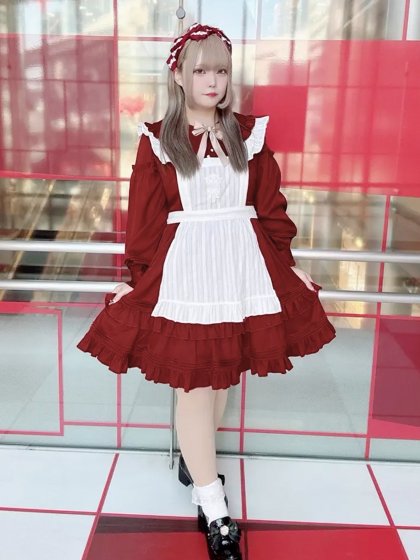 Romantic Heroine ミドル丈ワンピース Romantic Heroine ミドル丈ワンピース
