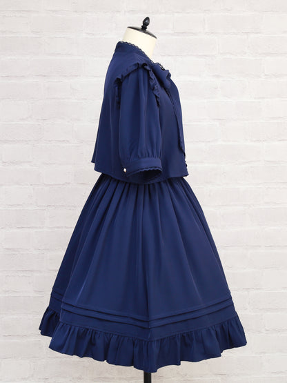 Pretty Frill ボウタイワンピース