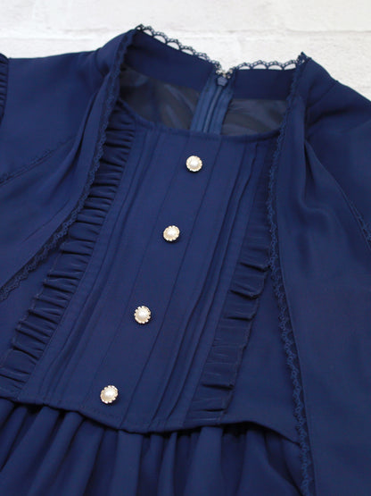 Pretty Frill ボウタイワンピース