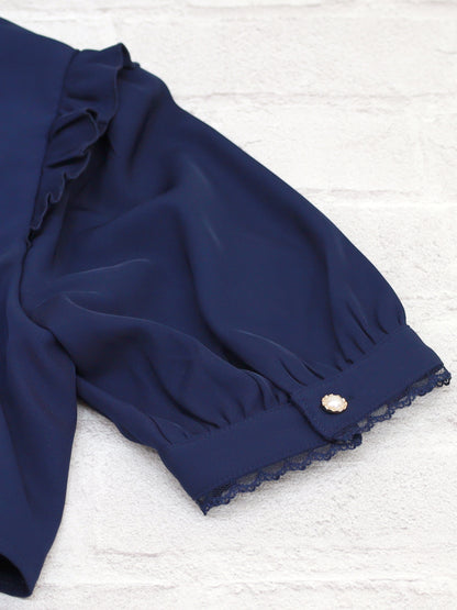 Pretty Frill ボウタイワンピース