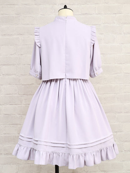 Pretty Frill ボウタイワンピース