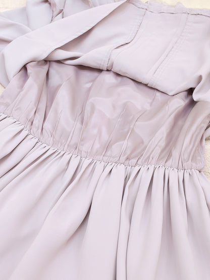 Pretty Frill ボウタイワンピース