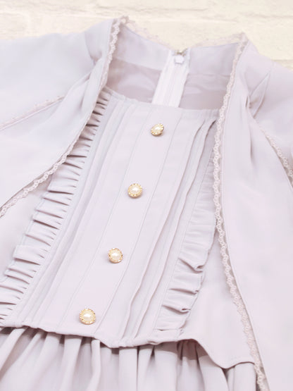 Pretty Frill ボウタイワンピース